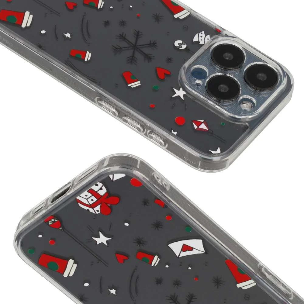 Tel Protect Christmas Clear dėklas skirtas Apple iPhone 11 Design 3