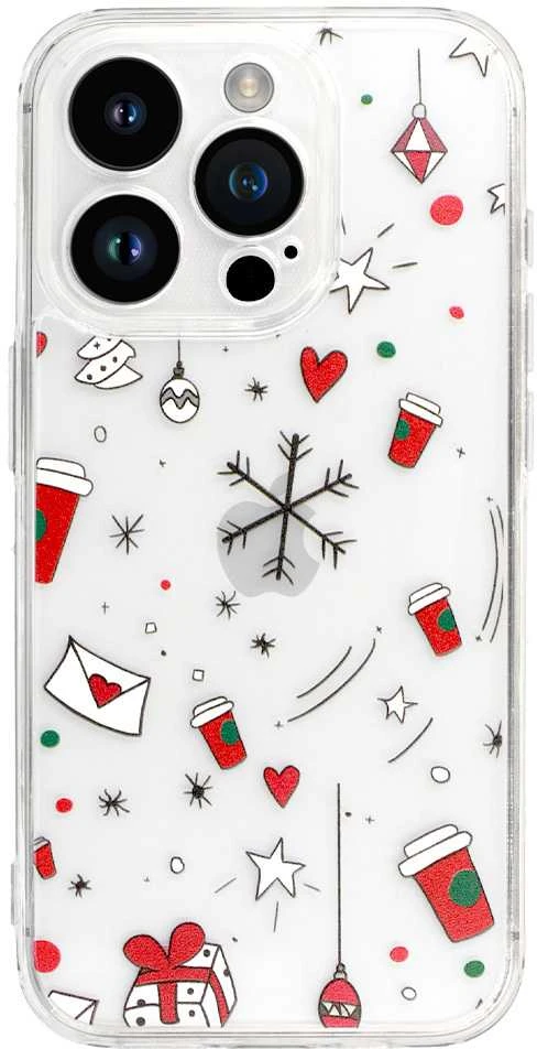 Tel Protect Christmas Clear dėklas skirtas Apple iPhone 11 Design 3