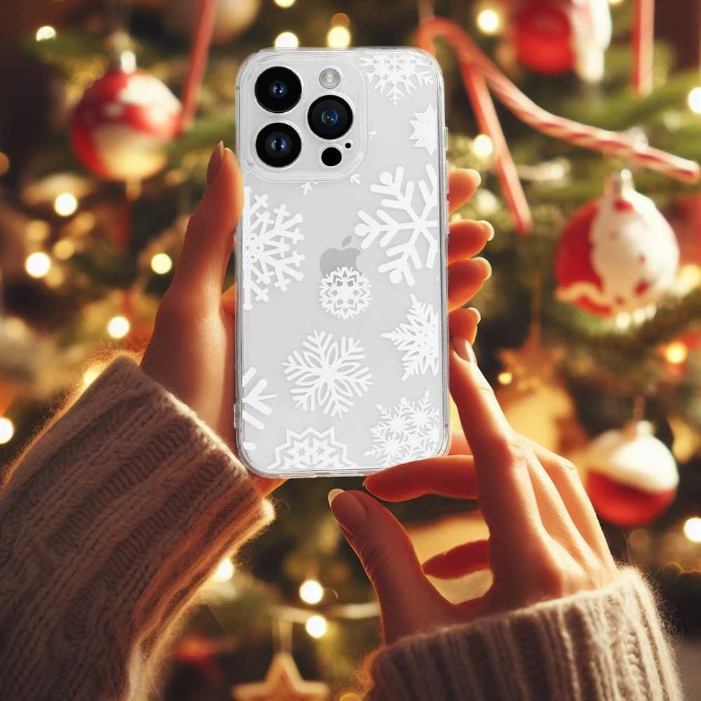Tel Protect Christmas Clear dėklas skirtas Apple iPhone 13 Pro Design 4