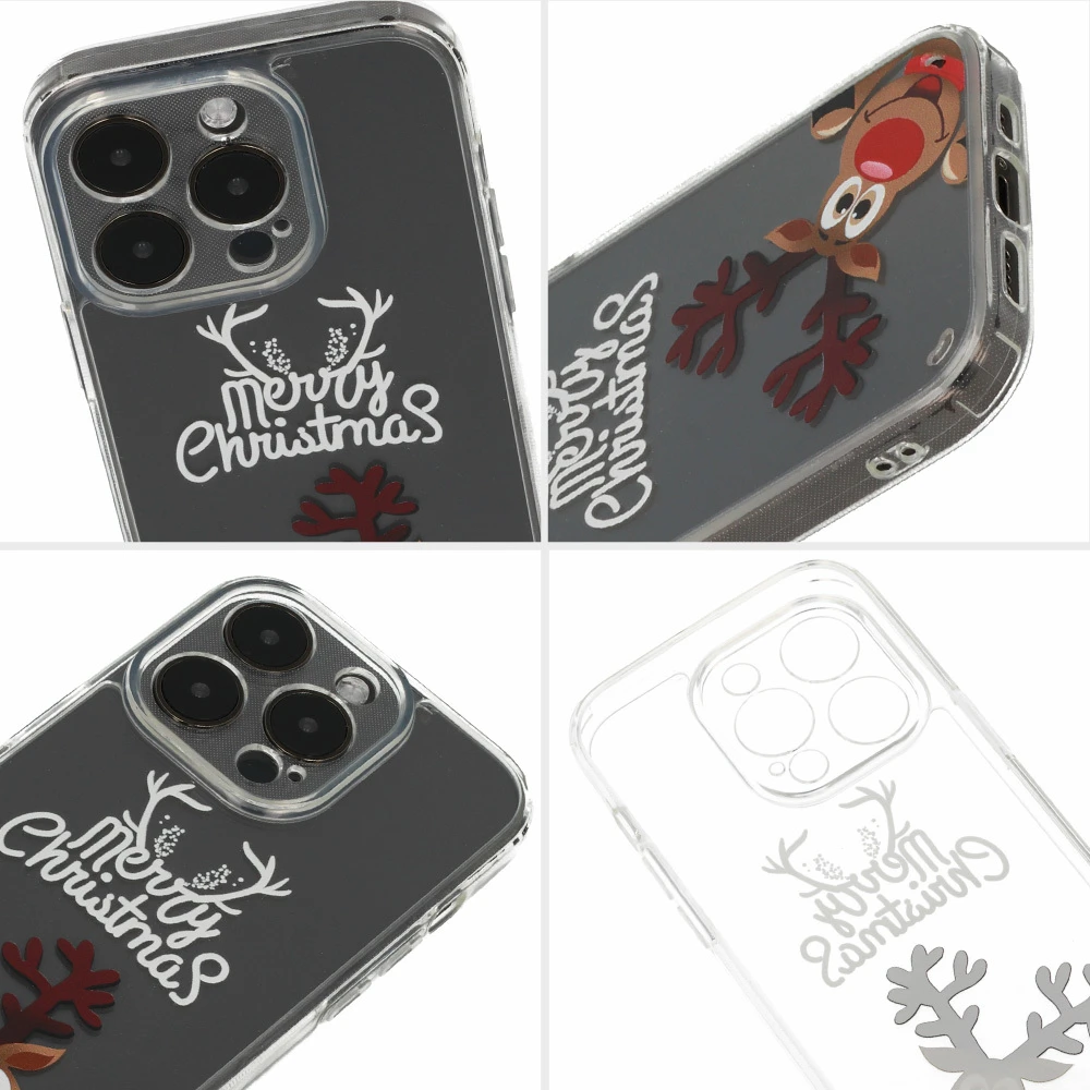 TEL PROTECT Christmas Dėklas skirtas Samsung A34 5G Design 1 Clear