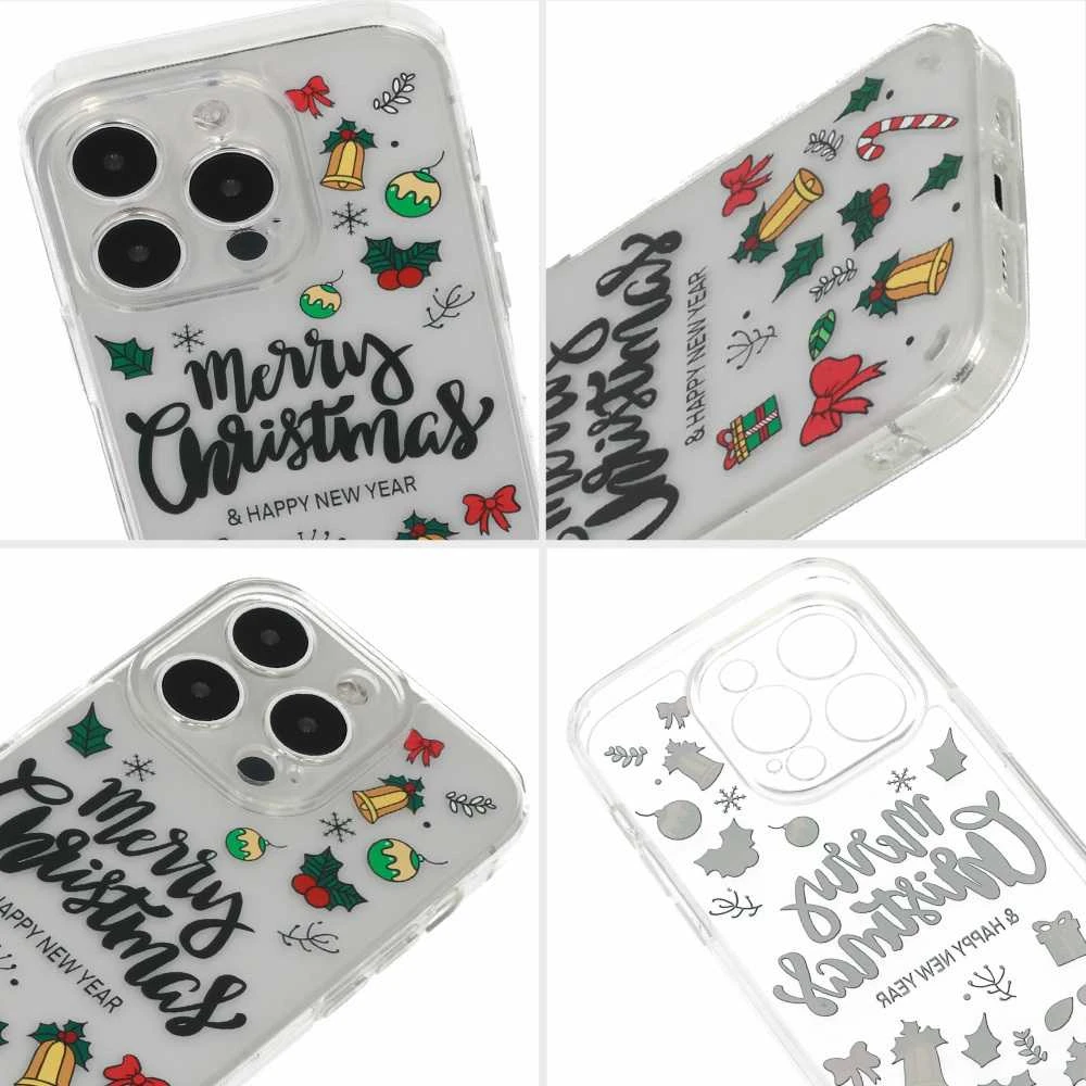 Tel Protect Christmas dėklas skirtas Samsung S23 Design 3 Clear