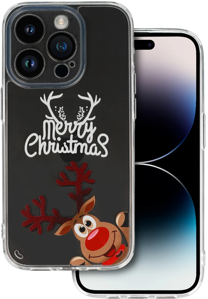 TEL PROTECT Christmas Dėklas skirtas Samsung A34 5G Design 1 Clear