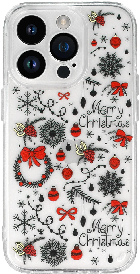 TEL PROTECT Christmas Dėklas skirtas Samsung S23 Design 5 Clear