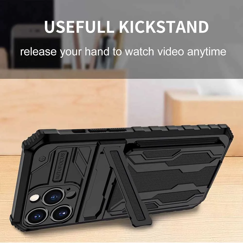 Tel Protect Combo dėklas skirtas Xiaomi Redmi 10 juodos spalvos