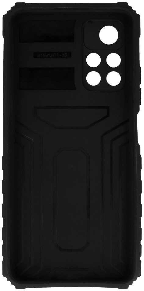Tel Protect Combo dėklas skirtas Xiaomi Redmi Note 11 5G/Note 11S 5G/Poco M4 Pro 5G juodos spalvos