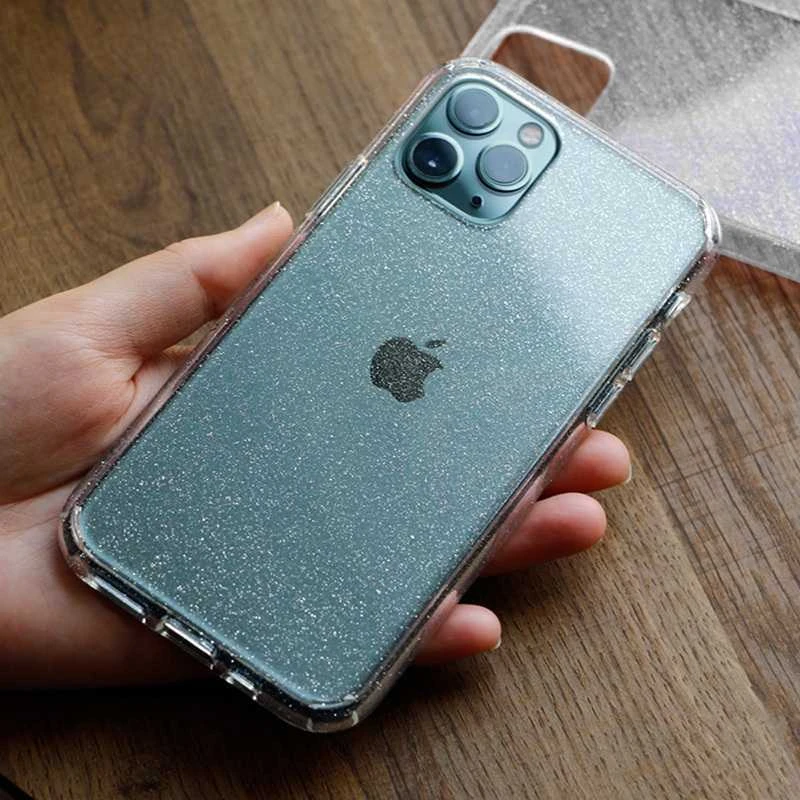 Fusion Accessories Tel Protect Crystal Glitter dėklas skirtas Samsung Galaxy S26 sidabro spalvos