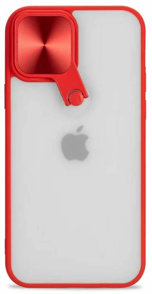 Tel Protect Cyclops dėklas skirtas Samsung Galaxy A12 raudonos spalvos