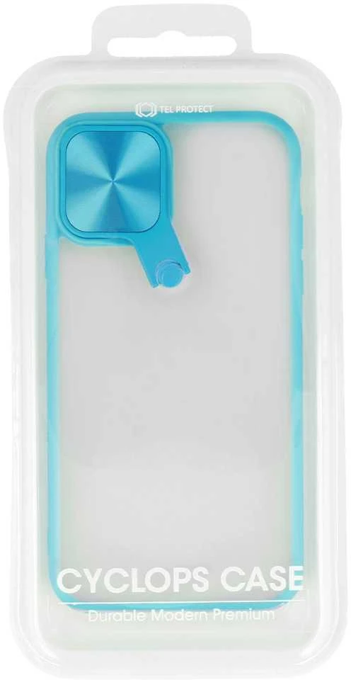 Tel Protect Cyclops dėklas skirtas Samsung Galaxy A12 raudonos spalvos