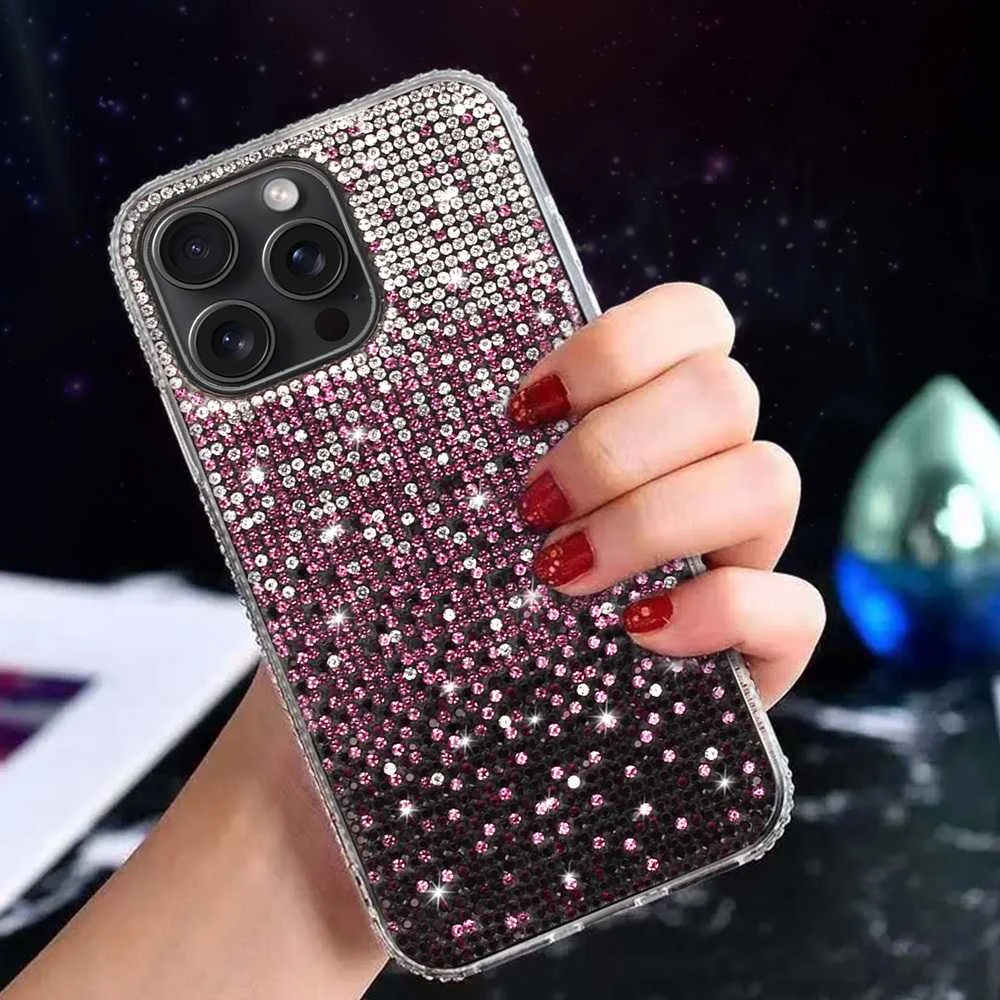 Tel Protect Diamond dėklas skirtas Samsung Galaxy S24 Plus burgundy