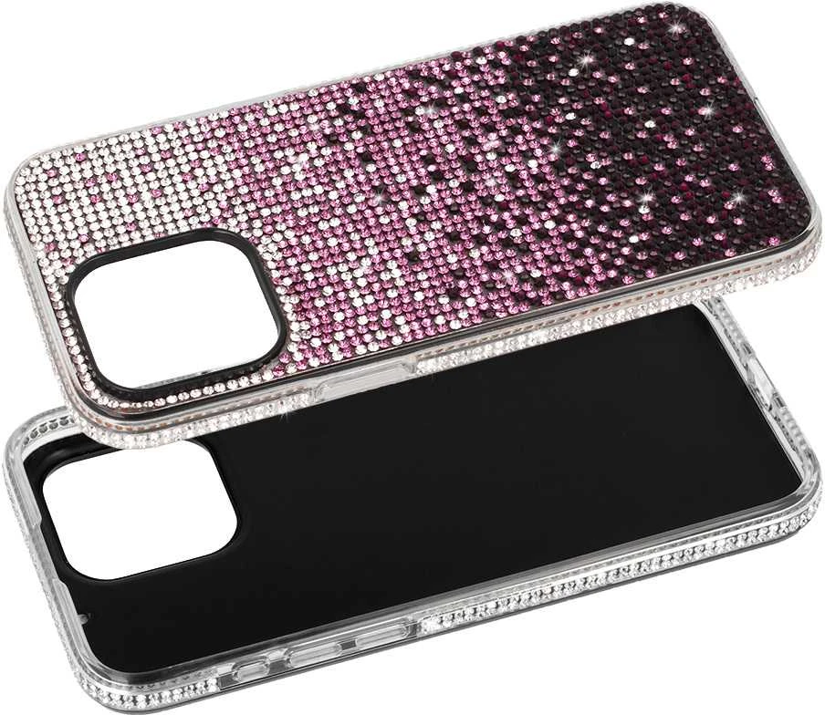 Tel Protect Diamond dėklas skirtas Samsung Galaxy S24 Plus burgundy