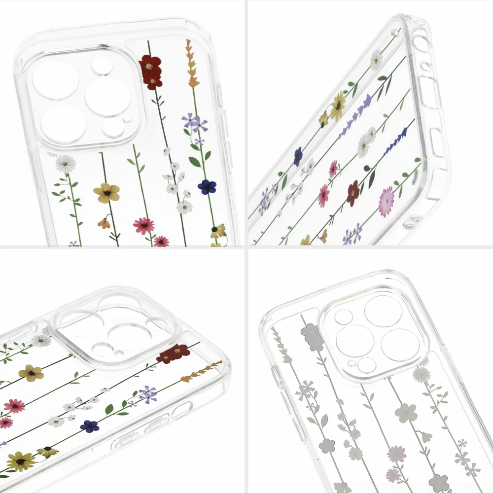 Dėklas Tel Protect Flower skirtas Apple iPhone 15 Pro design 4