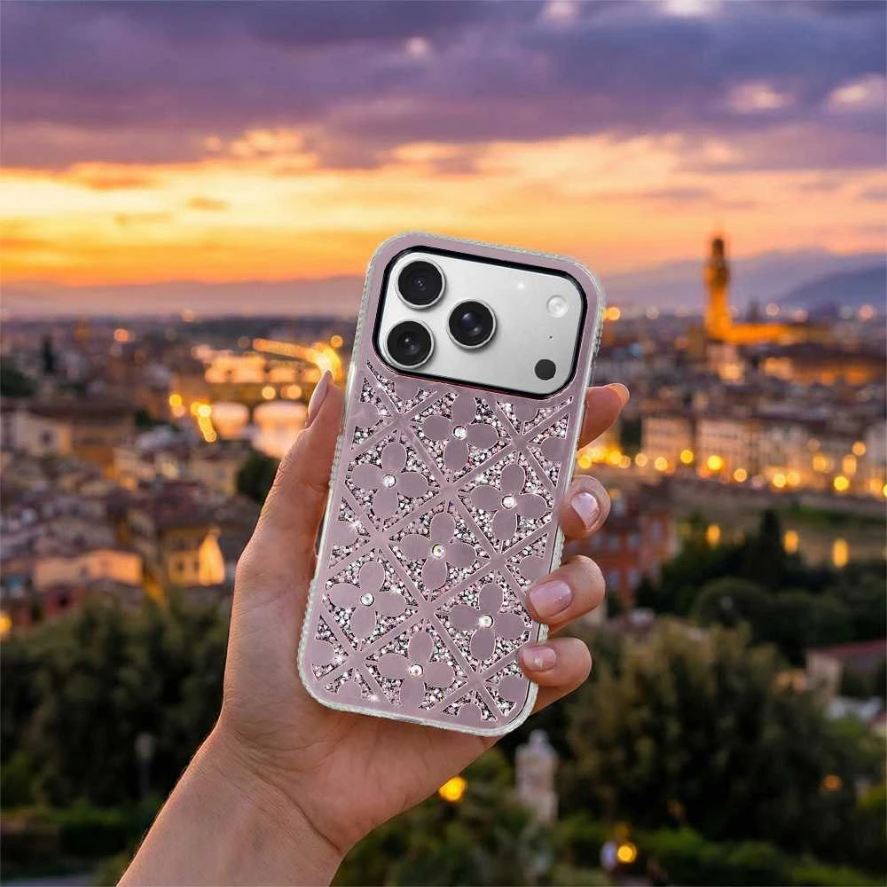 Toptel Tel Protect Flower dėklas skirtas Samsung Galaxy S26 Plus rožinės spalvos