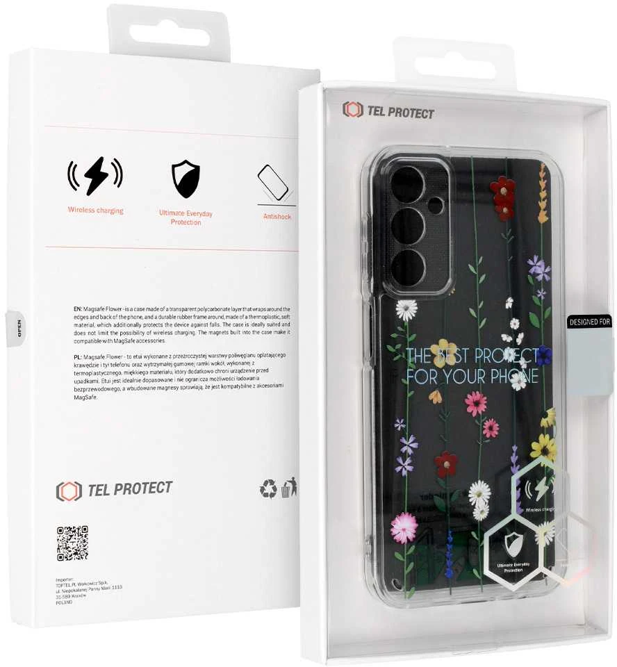 Tel Protect Flower dėklas skirtas Samsung Galaxy A05 design 4