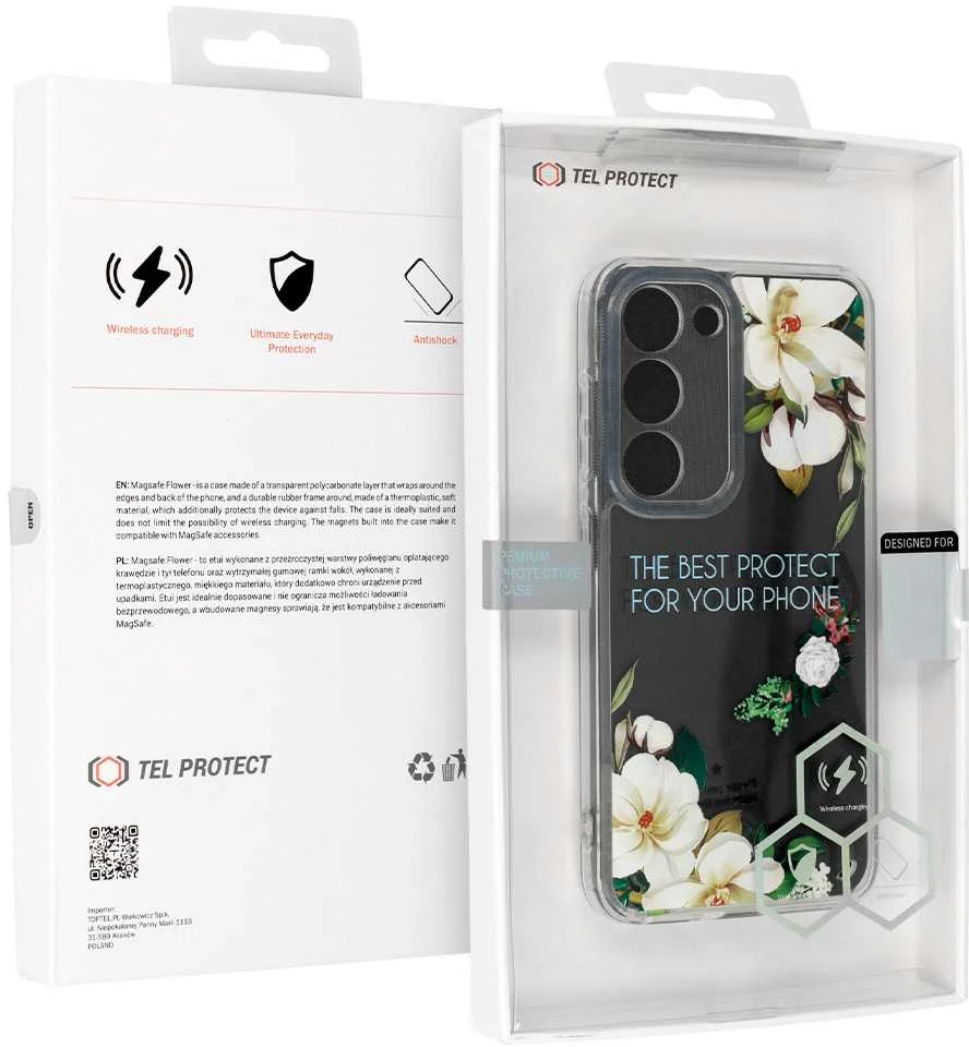 Tel Protect Flower dėklas skirtas Samsung Galaxy A05 design 3