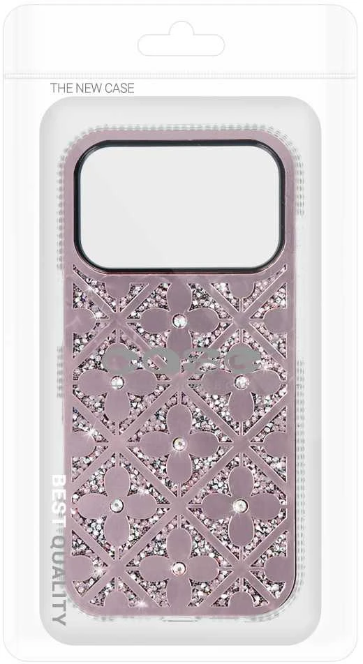 Toptel Tel Protect Flower dėklas skirtas Samsung Galaxy S26 Ultra rožinės spalvos