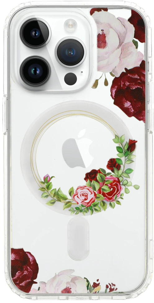 Tel Protect Flower Magsafe dėklas skirtas Apple iPhone 16 design 2