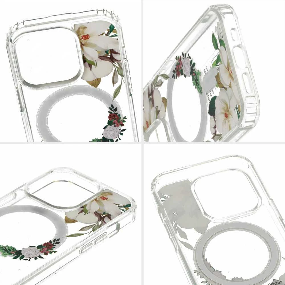 Tel Protect Flower Magsafe dėklas skirtas Apple iPhone 14 design 3