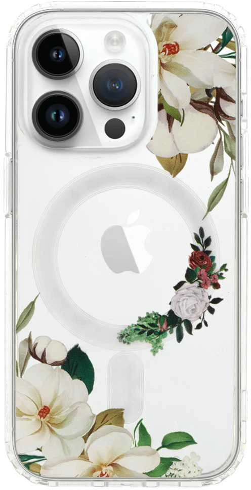 Tel Protect Flower Magsafe dėklas skirtas Apple iPhone 14 design 3
