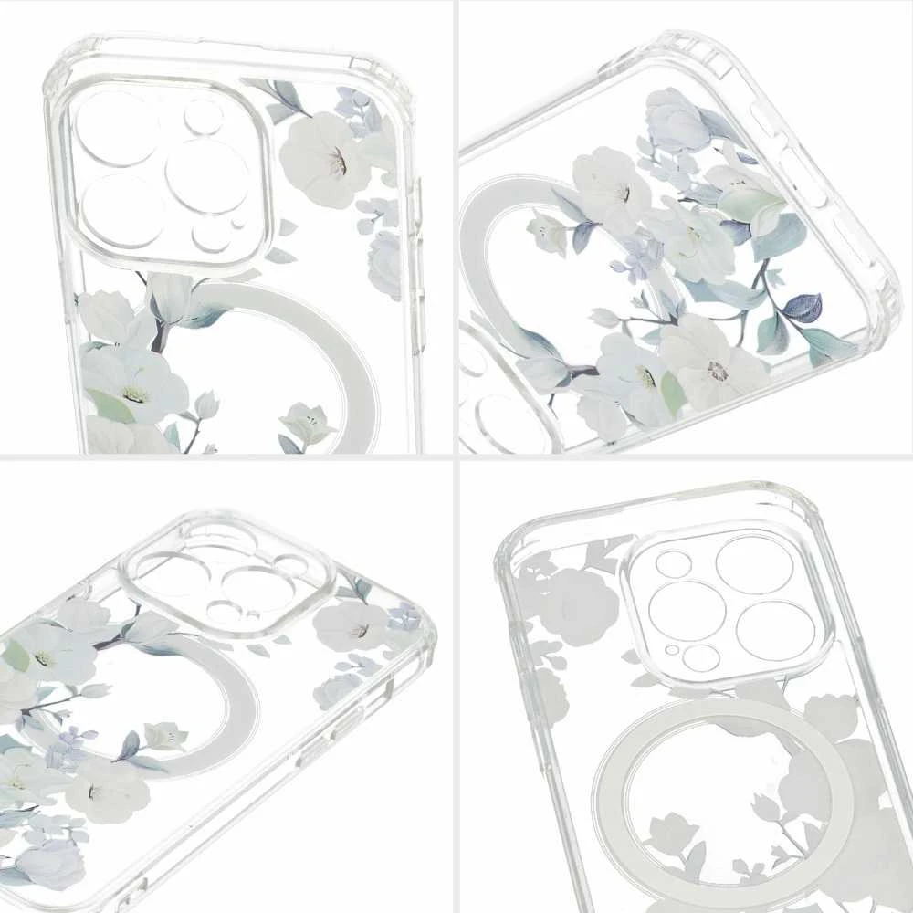 Tel Protect Flower Magsafe dėklas skirtas Apple iPhone 12 design 4