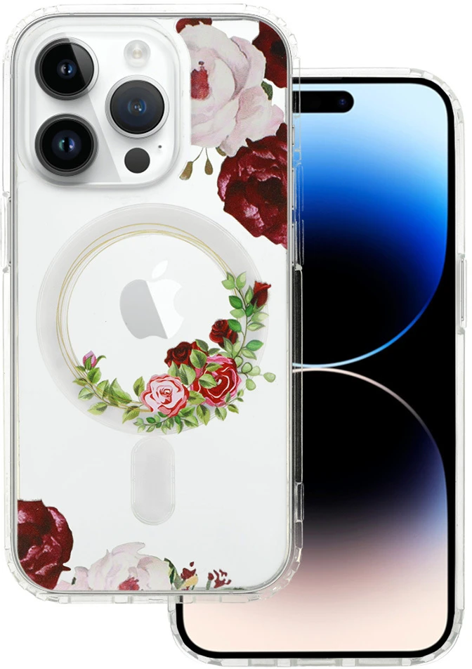 Tel Protect Flower Magsafe dėklas skirtas Apple iPhone 16 design 2