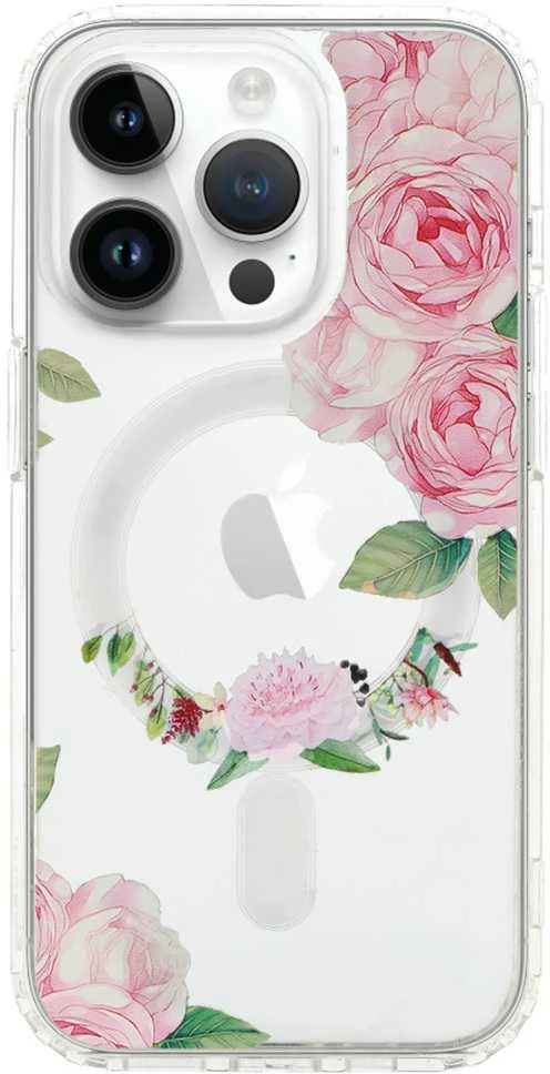 Tel Protect Flower Magsafe dėklas, skirtas iPhone 11, dizainas 1