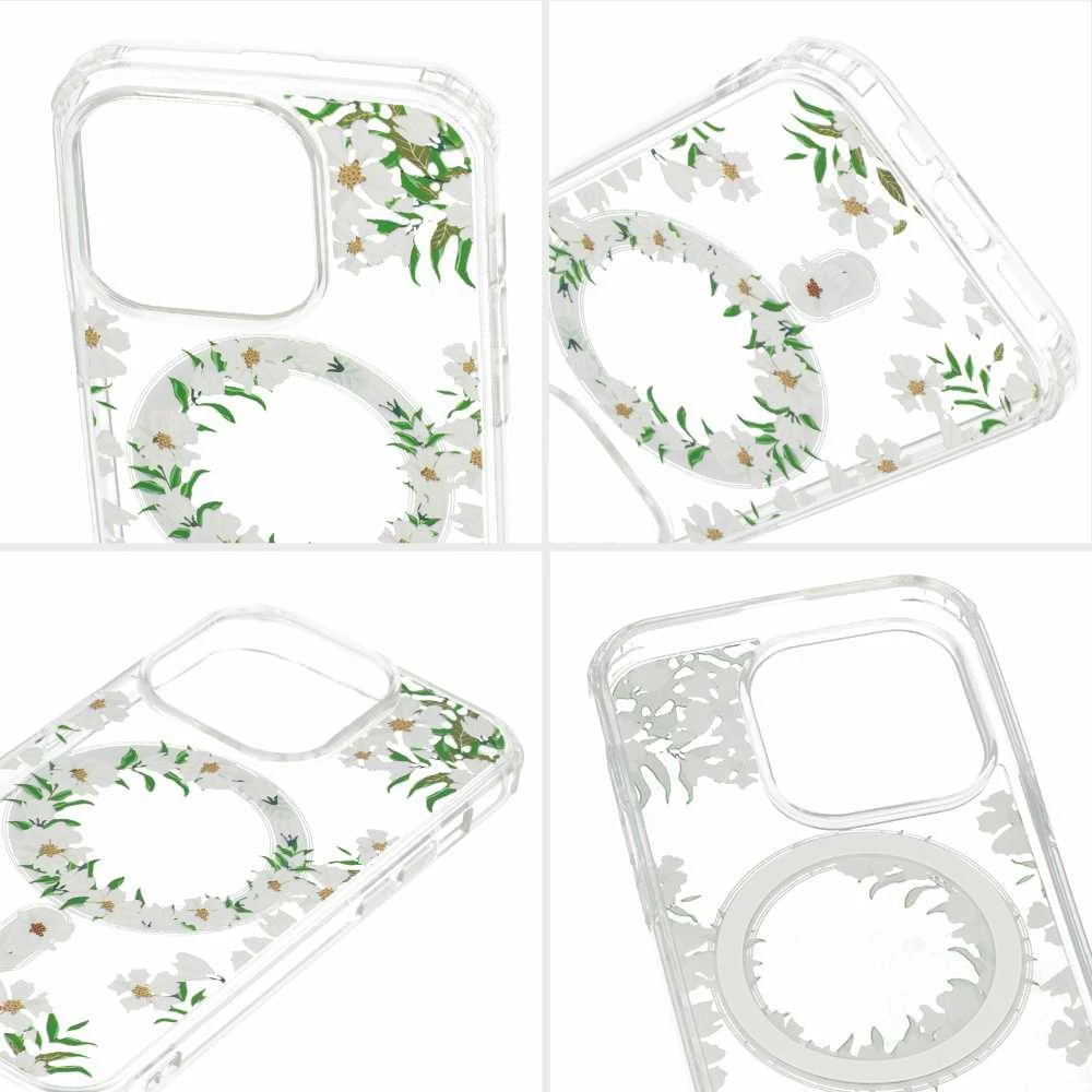 Tel Protect Flower Magsafe dėklas skirtas Apple iPhone 16 design 5