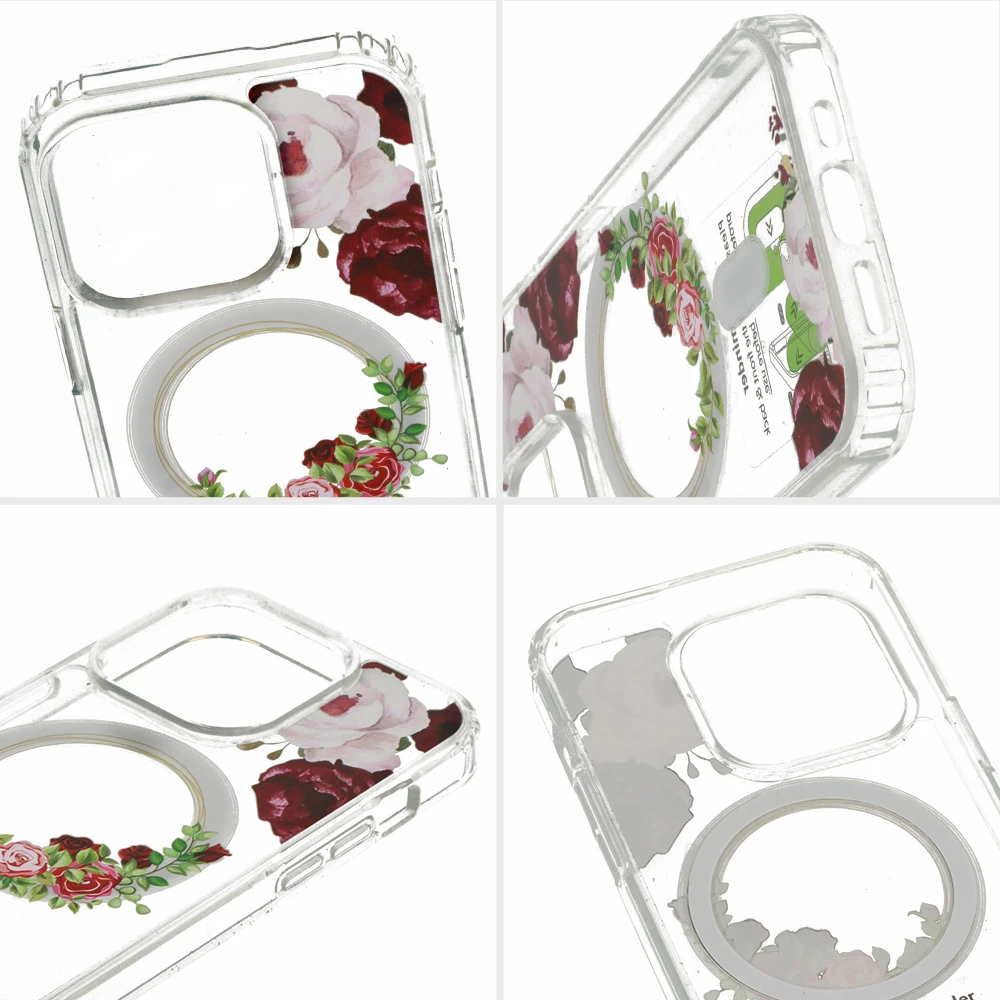 Tel Protect Flower Magsafe dėklas skirtas Apple iPhone 16 design 2