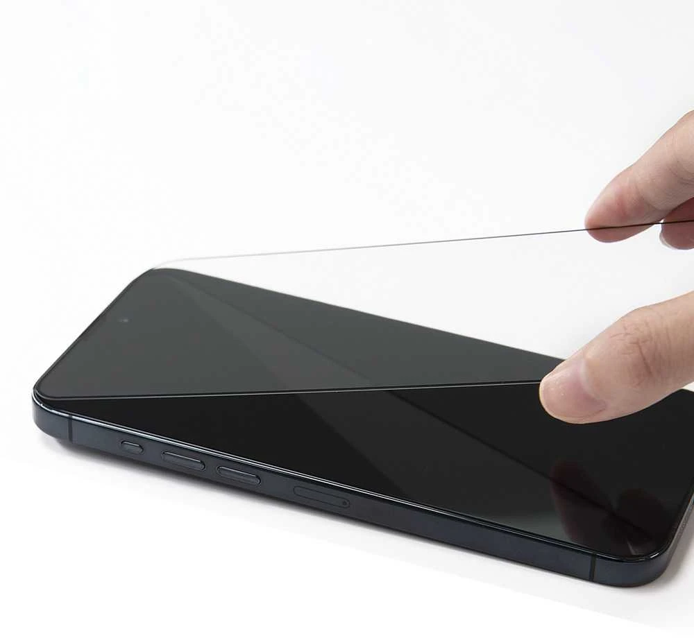 Tel Protect Full Glue 6D Matt Apsauginis stiklas skirtas Apple iPhone 11 Juodas