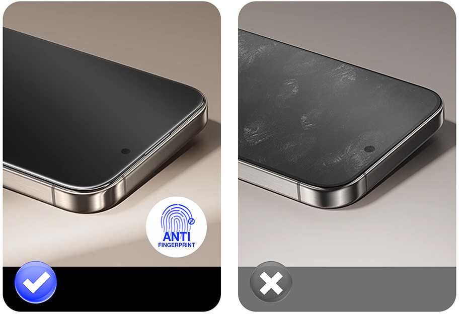 Tel Protect Full Glue 6D Matt Apsauginis stiklas, skirtas Apple iPhone 15 Pro, juodas