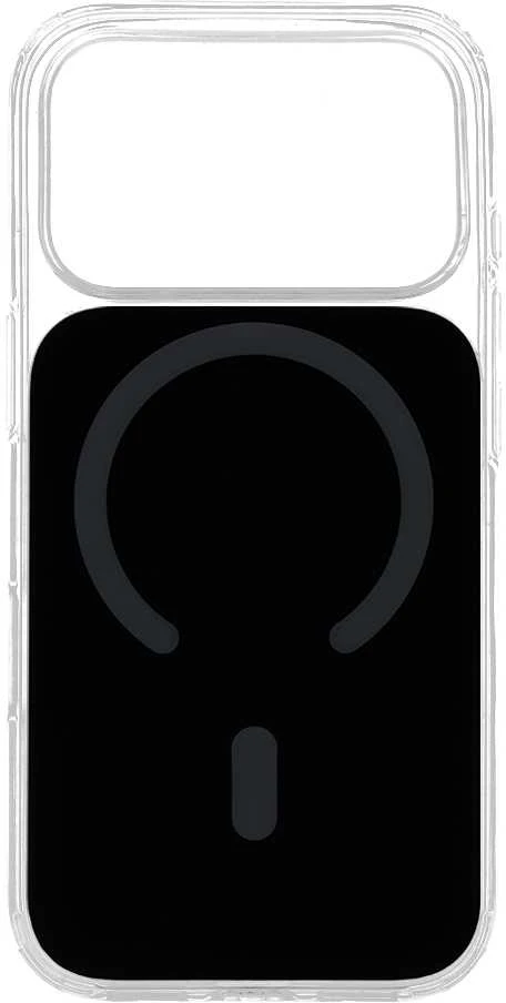 Fusion Accessories Tel Protect Glossy Magsafe dėklas skirtas Apple iPhone 14 Pro juodos spalvos