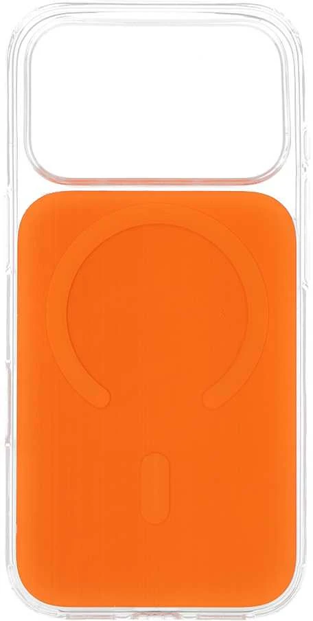 Toptel Tel Protect Glossy Magsafe dėklas skirtas Apple iPhone 17 oranžinės spalvos