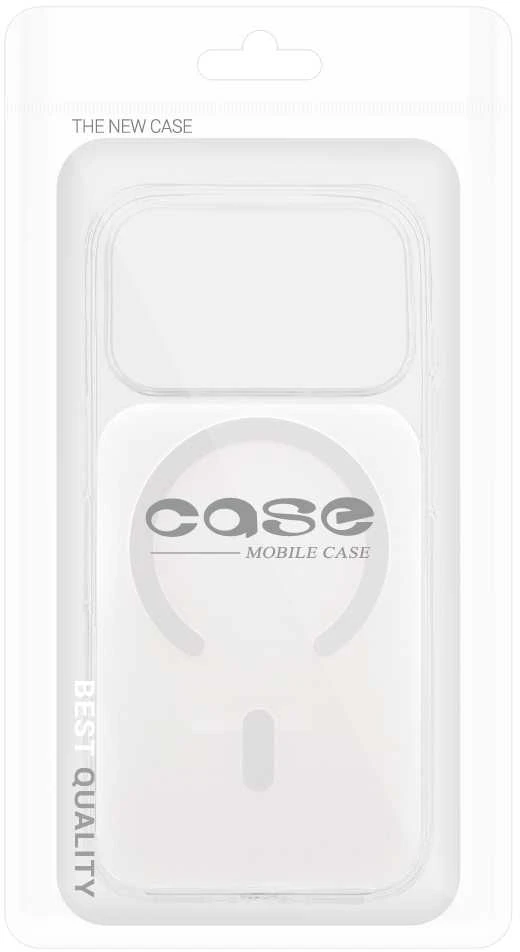 Fusion Accessories Tel Protect Glossy Magsafe dėklas skirtas Apple iPhone 14 Pro baltos spalvos