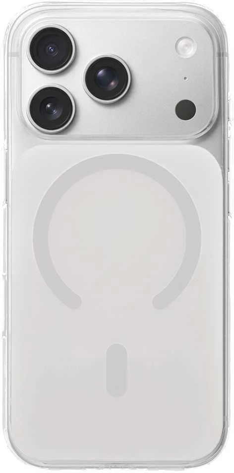 Fusion Accessories Tel Protect Glossy Magsafe dėklas skirtas Apple iPhone 14 Pro baltos spalvos