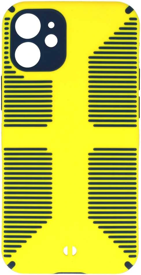 Tel Protect Grip dėklas skirtas iPhone 12 Mini geltonos spalvos
