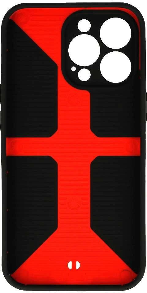 Tel Protect Grip dėklas skirtas iPhone 13 Pro Max Raudona