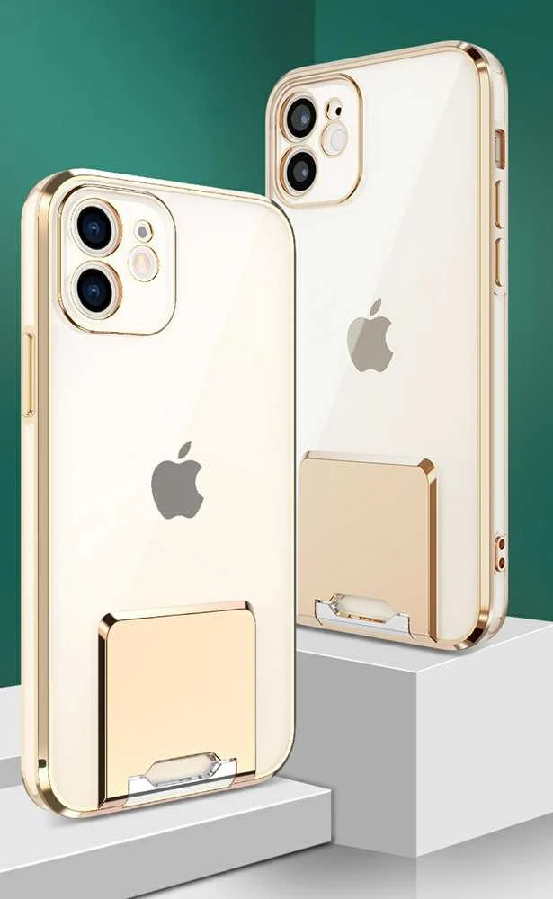 Tel Protect Kickstand Luxury dėklas skirtas Apple iPhone 11 Pro Max rožinės spalvos