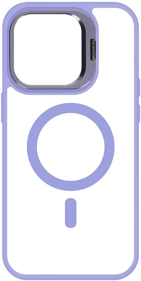 Tel Protect Kickstand Magsafe dėklas skirtas Apple iPhone 13 Pro light violetinės spalvos