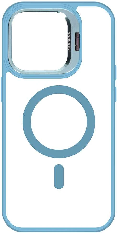 Tel Protect Kickstand Magsafe dėklas skirtas Apple iPhone 14 mėlynos spalvos