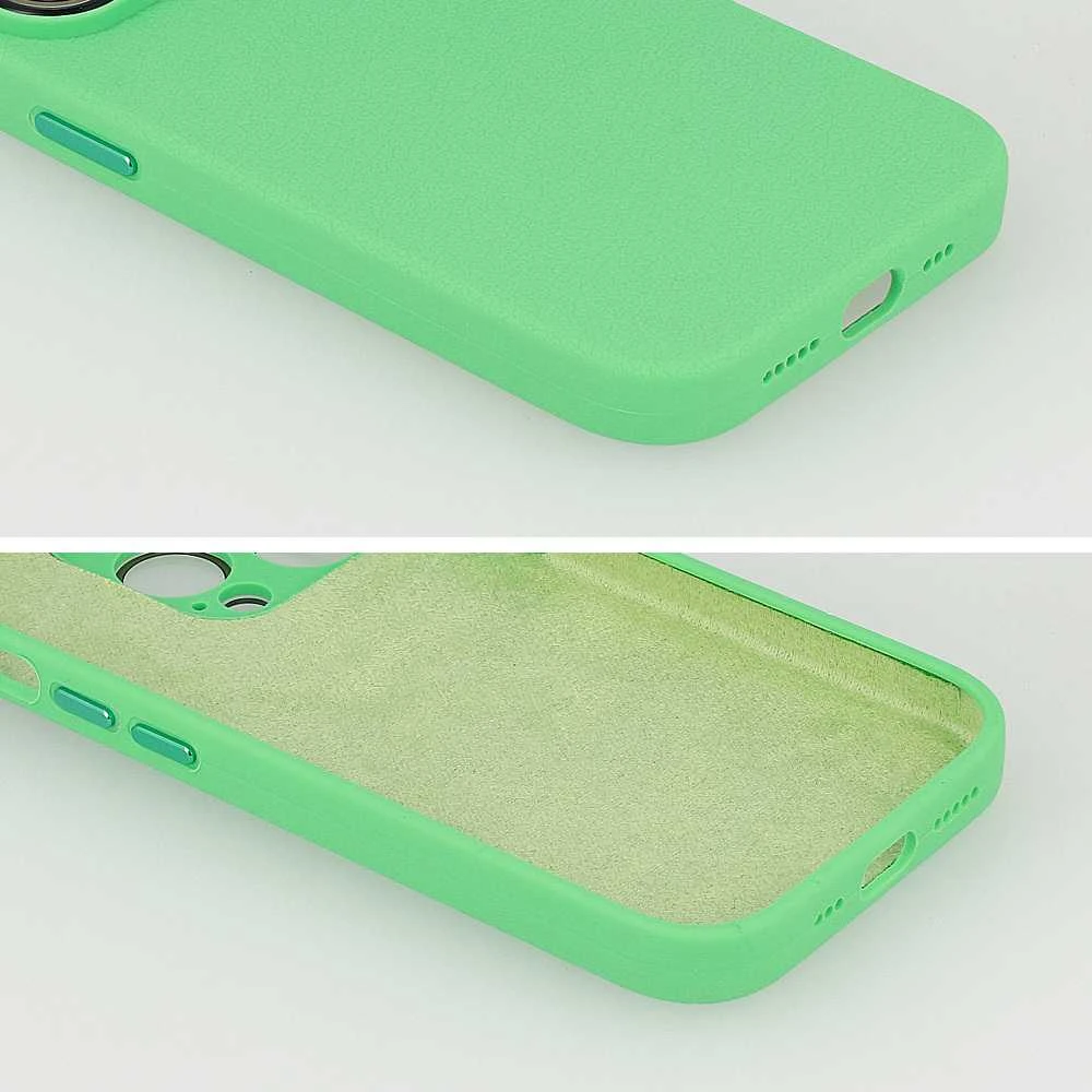 Tel Protect Lichi Soft dėklas skirtas iPhone 14 Pro mėtų spalvos