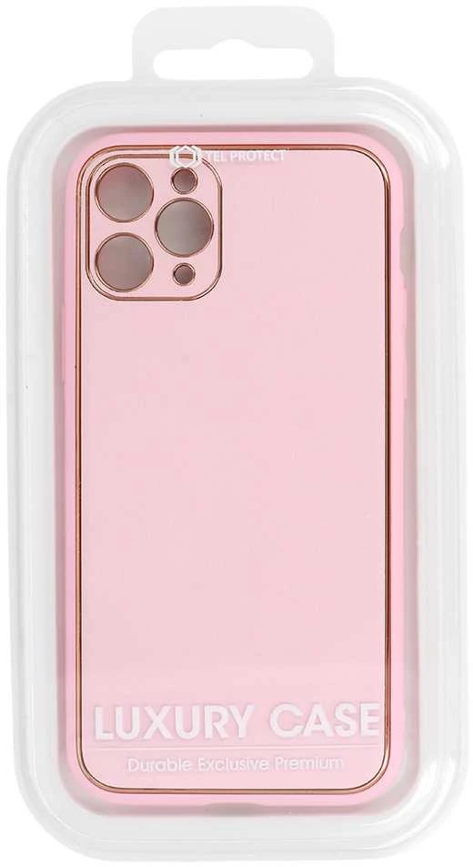 Tel Protect Luxury dėklas skirtas Iphone 11 Pro Light rožinės spalvos