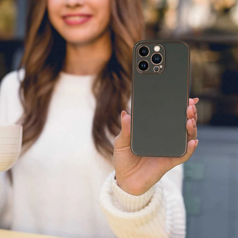 Tel Protect Luxury dėklas skirtas Iphone 13 Pro Graphite