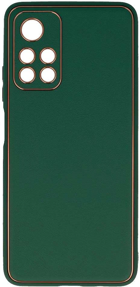 Tel Protect Luxury dėklas skirtas Xiaomi Redmi Note 11 5G/Note 11S 5G/Poco M4 Pro 5G Dark žalios spalvos