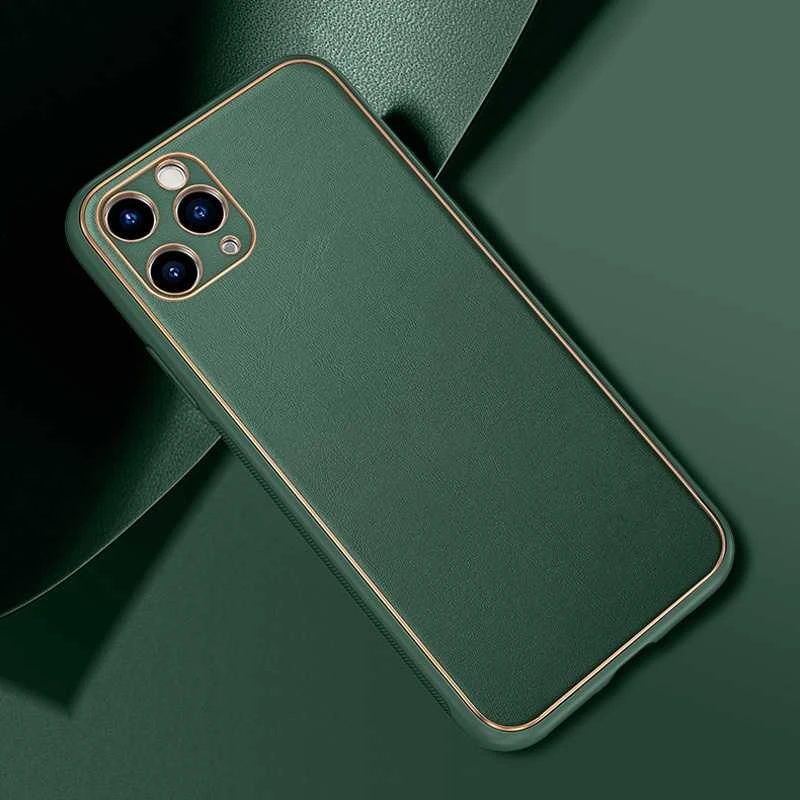 Tel Protect Luxury dėklas skirtas Xiaomi Redmi Note 11 5G/Note 11S 5G/Poco M4 Pro 5G Dark žalios spalvos