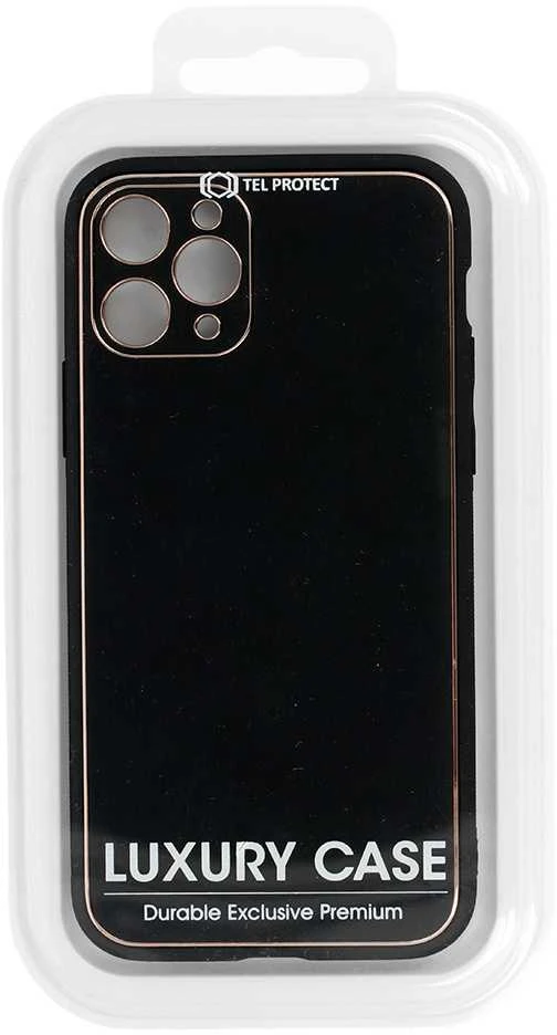 Tel Protect Luxury dėklas skirtas Xiaomi Redmi 10 juodos spalvos