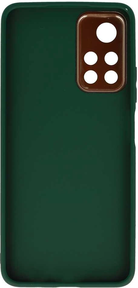 Tel Protect Luxury dėklas skirtas Xiaomi Redmi Note 11 5G/Note 11S 5G/Poco M4 Pro 5G Dark žalios spalvos