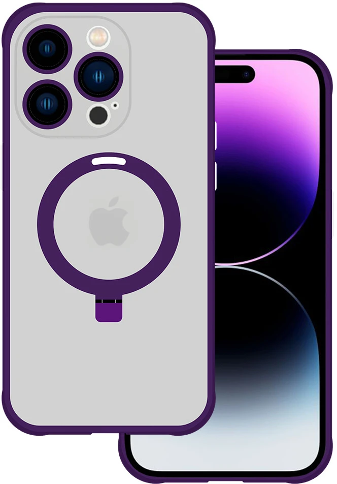 Tel Protect Magical MagSafe stovas Dėklas, skirtas iPhone 12 Pro Max, violetinė