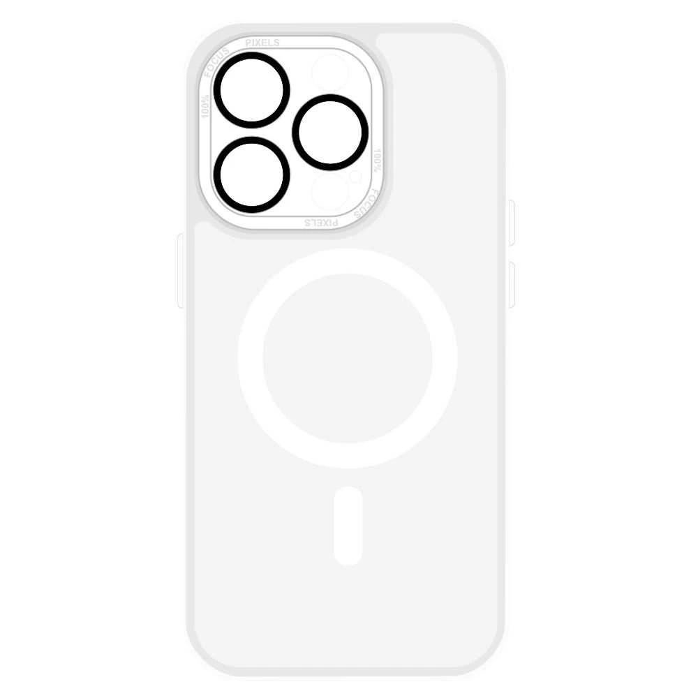 Tel Protect Magmat dėklas skirtas Apple iPhone 15 Plus baltos spalvos