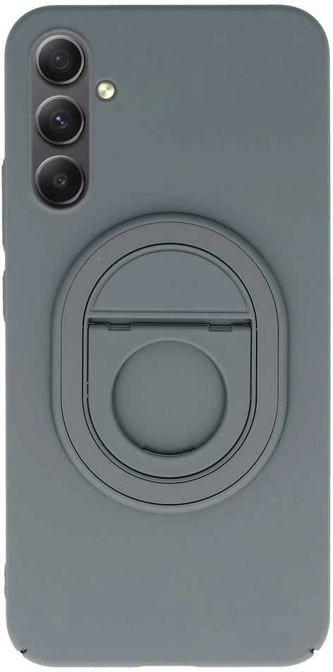 Tel Protect Magnetic Elipse dėklas skirtas Samsung Galaxy A34 5G pilkos spalvos