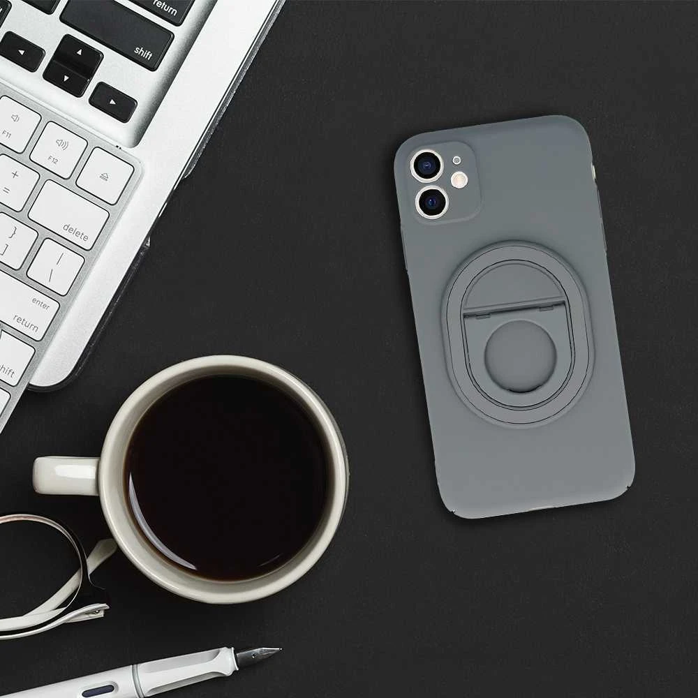 Tel Protect Magnetic Elipse dėklas skirtas iPhone 11 pilkos spalvos