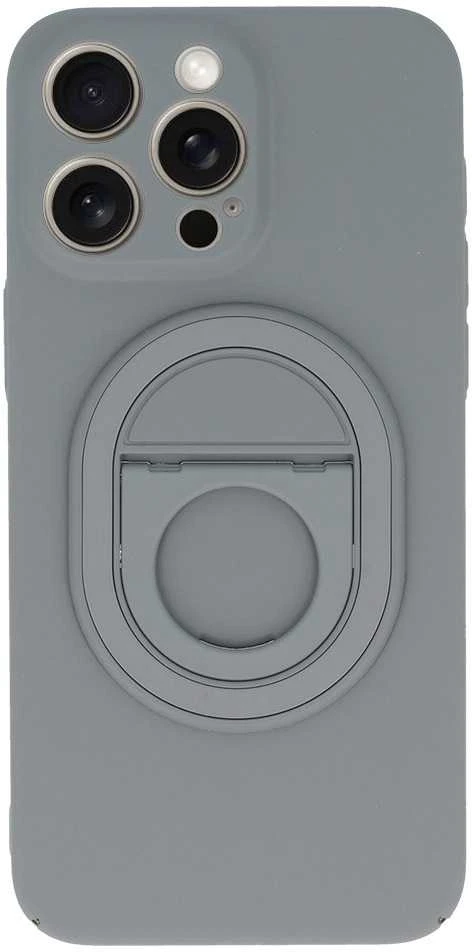Tel Protect Magnetic Elipse dėklas skirtas Apple iPhone 14 Pro Max pilkos spalvos